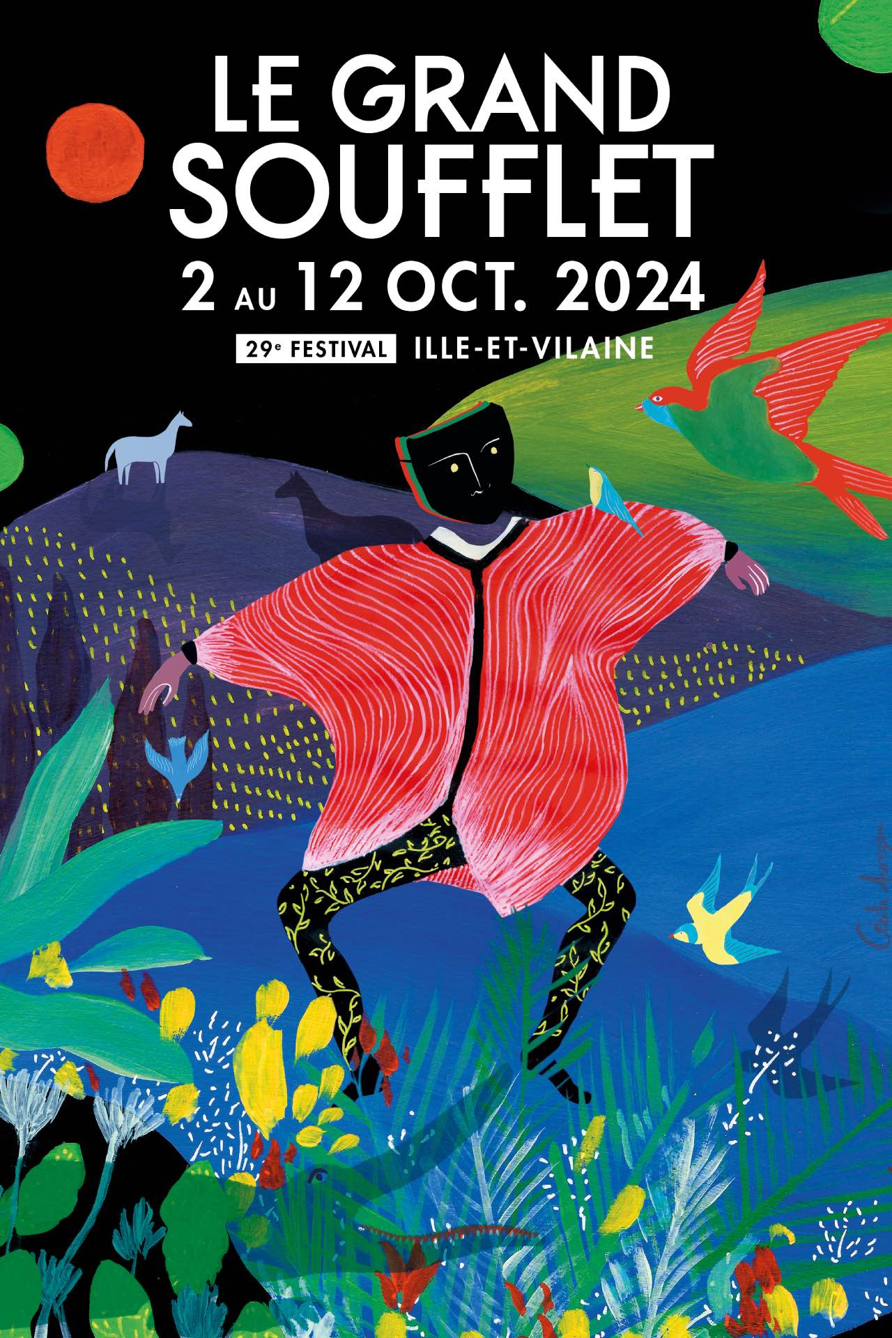 Affiche festival Le Grand Soufflet 2024