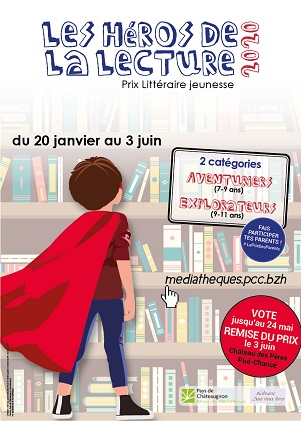 Affiche heros lecture petite