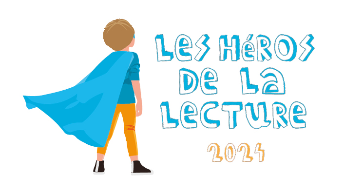 Visuel Héros de la lecture 2024